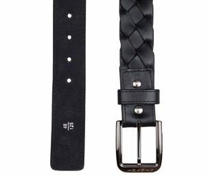 Cinturón de cuero genuino de grano completo italiano original para hombres cinturón de cuero genuino de lujo para hombres OEM y ODM BIENVENIDO - Product Image 3