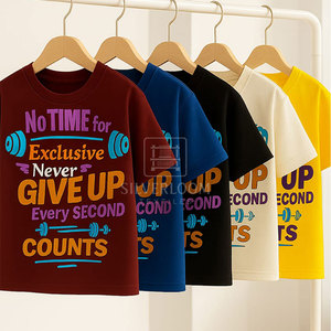 T-shirt à bas prix imprimé de logo personnalisé pour les hommes | T-shirt à manches courtes 100% coton en gros Loos Fit pour hommes | OEM/ODM disponible - Product Image 6