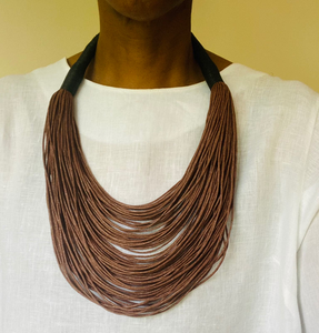 Collier de perles de verre de couleur blanche, nouveau, en perles d'eau douce naturelles, design incroyable à prix abordables - Product Image 2