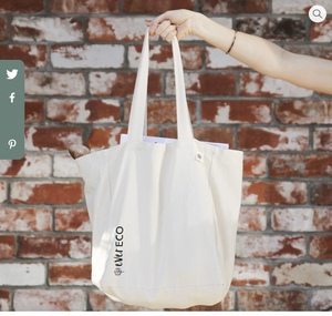Simply Design Grocery Eco Organic <b>Canvas</b> <b>Tote</b> <b>Bag</b> With Pockets Grocery <b>Bag</b> Beach <b>Bag</b> From Viet Nam Factory - Product Image 3