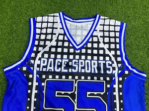 Conjunto de Uniforme de Baloncesto Transpirable Personalizado para Verano, Diseña Tu Propio Uniforme Reversible por Sublimación para Hombre y Mujer, Colores y Logotipo Personalizados - Product Image 3