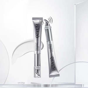 Crema Contorno de Ojos Antiarrugas con Masaje Eléctrico QZYUM 20g/0.71oz, Fórmula Vegana Orgánica con Ácido Hialurónico, Combate las Ojeras, Suministro OEM - Product Image 1