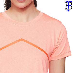 Camisetas de mujer de alta calidad Impresión de color sólido de moda con logotipo de lujo Ropa Premium comprimida - Product Image 5