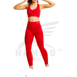 Ensemble de vêtements de sport pour femmes Leggings de levage des fesses Spandex Gym Clothing Bras Sports & Fitness Sets Seamless Yoga Wear - Product Image 2