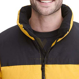 Fabricant pakistanais High Street veste à bulles pour hommes OEM coupe-vent chauffant grande taille personnalisé à bas prix - Product Image 6