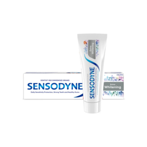 Pasta Dental Sensodyne Blanqueadora con Menta, Protección Contra la Caries para un Esmalte Fuerte, Protección Diaria, Aliento Duradero, Orgánica para el Hogar - Product Image 2