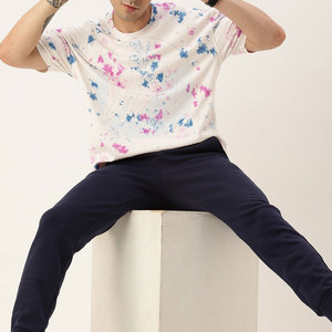 2025 ligero 100% algodón camiseta de hombre logotipo personalizado precio al por mayor - Product Image 4