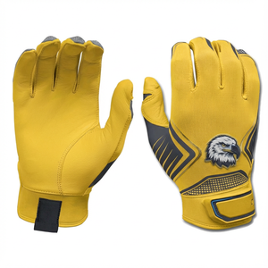 Guanti da Battuta per Baseball di Grado Professionale con Stampa Personalizzata, Prezzo all'Ingrosso, Traspiranti e Durevoli con Palmo in Pelle - Product Image 5