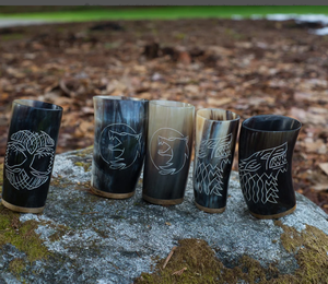 Viking Drinking Mugs, Anniversary Gift, Husband Gifts, Couples Gift, Christmas Gifts - Product Image 1
