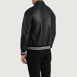 เสื้อแจ็กเก็ตผู้ชายแบบพรีเมี่ยมมีซิปสไตล์วินเทจเสื้อกีฬาในเมืองดูแข็งแรงทนทานมีสไตล์เสื้อแจ็คเก็ตทีมตัวแทนที่มีดีไซน์ทันสมัย - Product Image 2