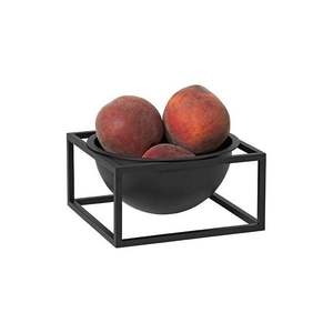 Bol en métal incurvé Design de luxe noir mat décor à la maison bol à salade de table bol mignon ustensiles de cuisine - Product Image 5