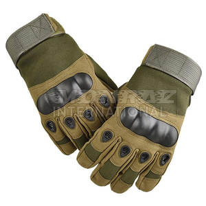 ถุงมือหนังสำหรับเจ้าหน้าที่ขนาดผู้ใหญ่ถุงมือเครื่องแบบเจ้าหน้าที่ทำจากโพลีเอสเตอร์งานตามสั่ง - Product Image 1