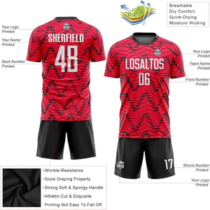 Nuevo diseño personalizado portero fútbol Jersey entrenamiento fútbol conjunto hombre y niño fútbol Kit fútbol Jersey uniforme - Product Image 3