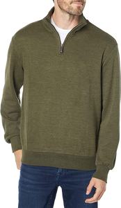 Sudadera de forro polar para hombre, camisa deportiva informal con cuello de Cadet y cremallera, estilo novedoso - Product Image 5