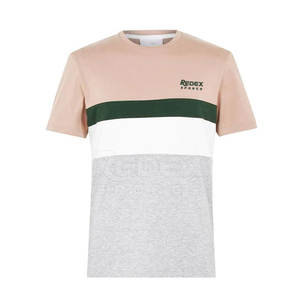 Camisetas Personalizadas al por Mayor con Logotipo para Hombre, 100% Algodón, Transpirables, de Secado Rápido, Tejido de Punto, REDEX SPORTS, Manga Corta, Corte Regular, Color Sólido - Product Image 1