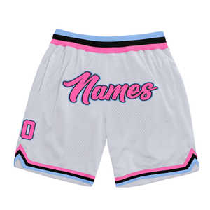 Sublimation personnalisée Short de basket-ball pour homme en coton uni Vêtements de sport de rue brodé Logo Short de plage 100% polyester - Product Image 4