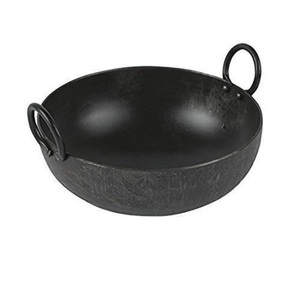 Equipo de cocina de alimentos con acabado brillante, Kadahi de Metal para uso diario, artículo para cocina, Kadhai redondeado sostenible personalizado - Product Image 4