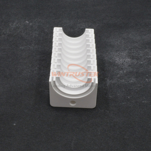 Supports en céramique de nitrure de bore semi-circulaires multi-cannelures isolants haute température - Product Image 2