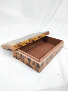 <b>Wood</b> Crafts Eco-Friendly Handcrafted Polished Jewelry Case Customized Packaging Box for Women Handmade in India - Product Image 3