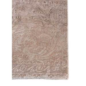 Aalam Beige <b>Brown</b> Hand Knotted <b>Wool</b> Silk Rugs for Home Use-Elegant Medallion Rectangle Puzzle for Entryway Living Hallway Carpet - Product Image 4