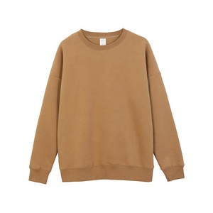 2025 nueva llegada personalizada algodón en blanco 360G Polar Fleece sudadera manga larga de gran tamaño Sudadera con capucha cuello redondo tela francesa invierno - Product Image 5