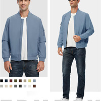 Veste bomber pour homme, tendance 2025, vente chaude, haute qualité, hiver, col rabattu brodé, personnalisable, imperméable, motif