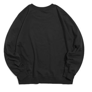 Venta al por mayor de alta calidad 100% de algodón personalizado de los hombres de invierno sudaderas con capucha Hip Hop High Street transpirable de secado rápido ecológico - Product Image 4