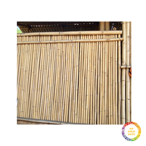 Tube de poteaux en bambou Matériaux en bambou naturel Produit poleBamboo Bamboo fence - Product Image 6