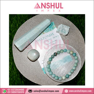 Meilleure qualité vente chaude en gros 100% naturel belle 5 pièces Amazonite pierres précieuses cristal coffrets cadeaux pour écrans décoratifs - Product Image 5