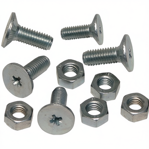 <b>Galvanized</b> Steel Slotted <b>Screws</b> L40 X W X H20 mm for CAPITO_pins - Product Image 3