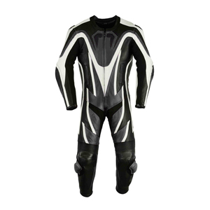 Nous avons fabriqué une veste de moto personnalisée en cuir combinaison de course moto équitation combinaison de course à vendre - Product Image 1