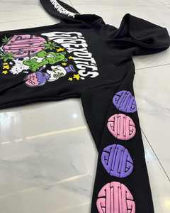 เสื้อมีฮู้ดผ้าฟลีซโอเวอร์ไซส์สำหรับทุกเพศเสื้อฮู้ดสำหรับฤดูหนาว - Product Image 4