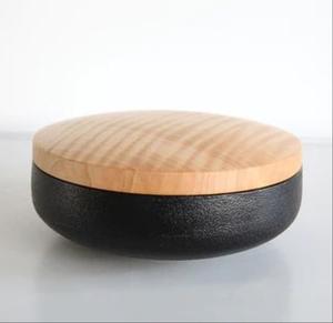 Venta más caliente Cuenco de madera para servir con tapa Warm Keeper Serving Venta caliente Cazuela de madera a precio mayorista - Product Image 4