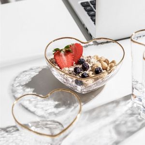 ชามเสิร์ฟอาหารทำจากแก้วใสสำหรับใช้ในบ้านโรงแรมร้านอาหารบนโต๊ะชามใส่อาหารช็อกโกแลตผลไม้ใหม่ล่าสุด - Product Image 2