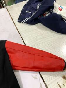 CHAQUETA DELTA SIGMA CHAQUETA VARSIDAD MANGAS ROJAS PURO 2017 - Product Image 3