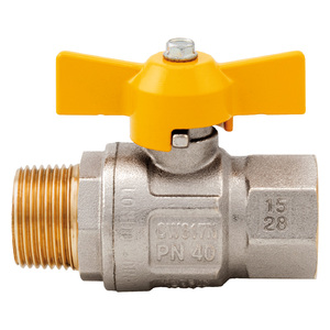 Valvola a sfera 3/4 Mf per gas con maniglia a T - Product Image 1