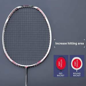 YY marque 7U raquette de <span class=keywords><strong>badminton</strong></span> légère marque supérieure 65G à 69G pour les joueurs avancés avec matériau PU Grip - Product Image 4