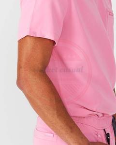 Uniforme Médico Personalizado para Hospital con Logotipo, Traje de Médico de Manga Corta de Primera Calidad - Product Image 4