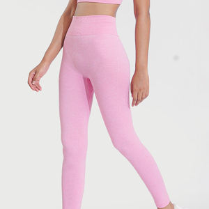 High Quality Elastic Waist Spandex Nylon High Rise <b>Leggings</b> <b>Leggings</b> For <b>Women</b> Gym - Product Image 6