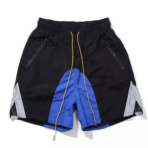 Pantalones cortos cortavientos de poliéster 100% Pantalones cortos de nylon para hombre con estampado de sublimación de verano - Product Image 1