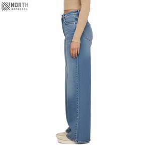2025 pantalones vaqueros ajustados de cintura alta para mujer, pantalones vaqueros rectos, pantalones vaqueros holgados elásticos de moda Sexy para mujer, pantalones vaqueros para mujer - Product Image 3