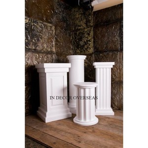 Designer d'art créatif moderne couleur argent fini fil métallique robuste fait décoration de pièce maîtresse de mariage à un prix impressionnant - Product Image 2