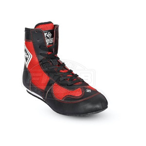 Zapatos de Boxeo de Cuero de Alta Calidad, Nuevo Diseño, Ligeros, Transpirables, Ecológicos, con Logotipo Personalizado, MOQ Bajo - Product Image 6