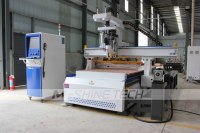Máquina Router CNC ATC 1325 con Husillo HQD de 9KW, 4-5 Filas de Brocas, Grabado 3D, para Trabajar Madera y Fabricación de Muebles