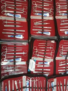 ชุดเครื่องมือทันตกรรมคุณภาพสูงแบบแมนนวล PK สแตนเลสสตีล คีมถอนฟัน คีมยกโคนรากฟัน - Product Image 5