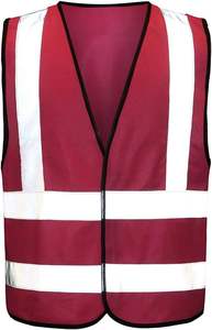 Chaleco DE SEGURIDAD reflectante para personal de seguridad Suministro de fábrica OEM con logotipo personalizado y opciones de color - Product Image 5