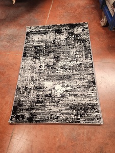 Alfombra Turca Adiva de Poliéster Jacquard, Tejida a Máquina, de Pelo Alto, Acolchada, Reversible, Lavable, Antideslizante y Resistente a las Manchas - Product Image 2