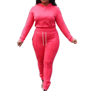 Survêtement d'hiver pour femmes - Designs personnalisés de haute qualité, 100% coton molletonné, coupe décontractée, service OEM, tailles et couleurs personnalisables - Product Image 6