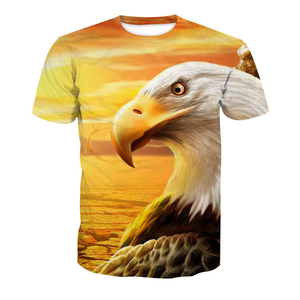 T-shirt à séchage rapide, été, impression 3D pour homme, sublimation, haut en polyester, t-shirt de sport, personnalisation multicolore - Product Image 4