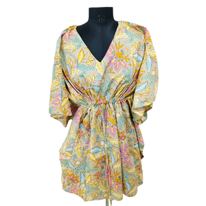 Jaipuri Print <b>Short</b> <b>Kaftan</b> 1 Piece Women's Clothing - Product Image 1